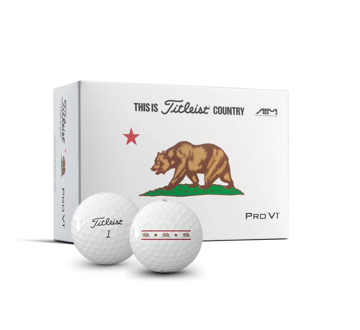 Pro V1 California "This is Titleist Country" Half Dozen