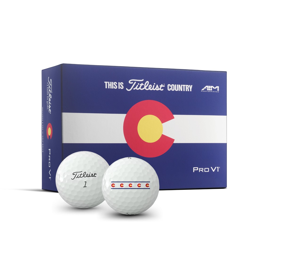 Pro V1 Colorado "This is Titleist Country" Half Dozen