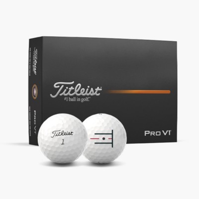 Titleist Golf Balls with Personalization Text