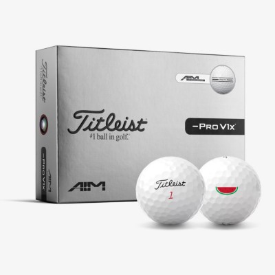 Pro V1<span>x</span> Left Dash AIM Enhanced Custom Golf Balls