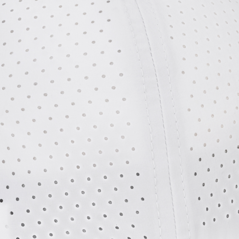 Laser-Perforated Side and Back Panels