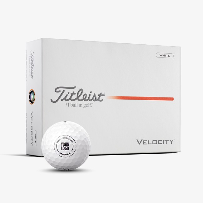 Titleist Velocity Custom Logo Upload