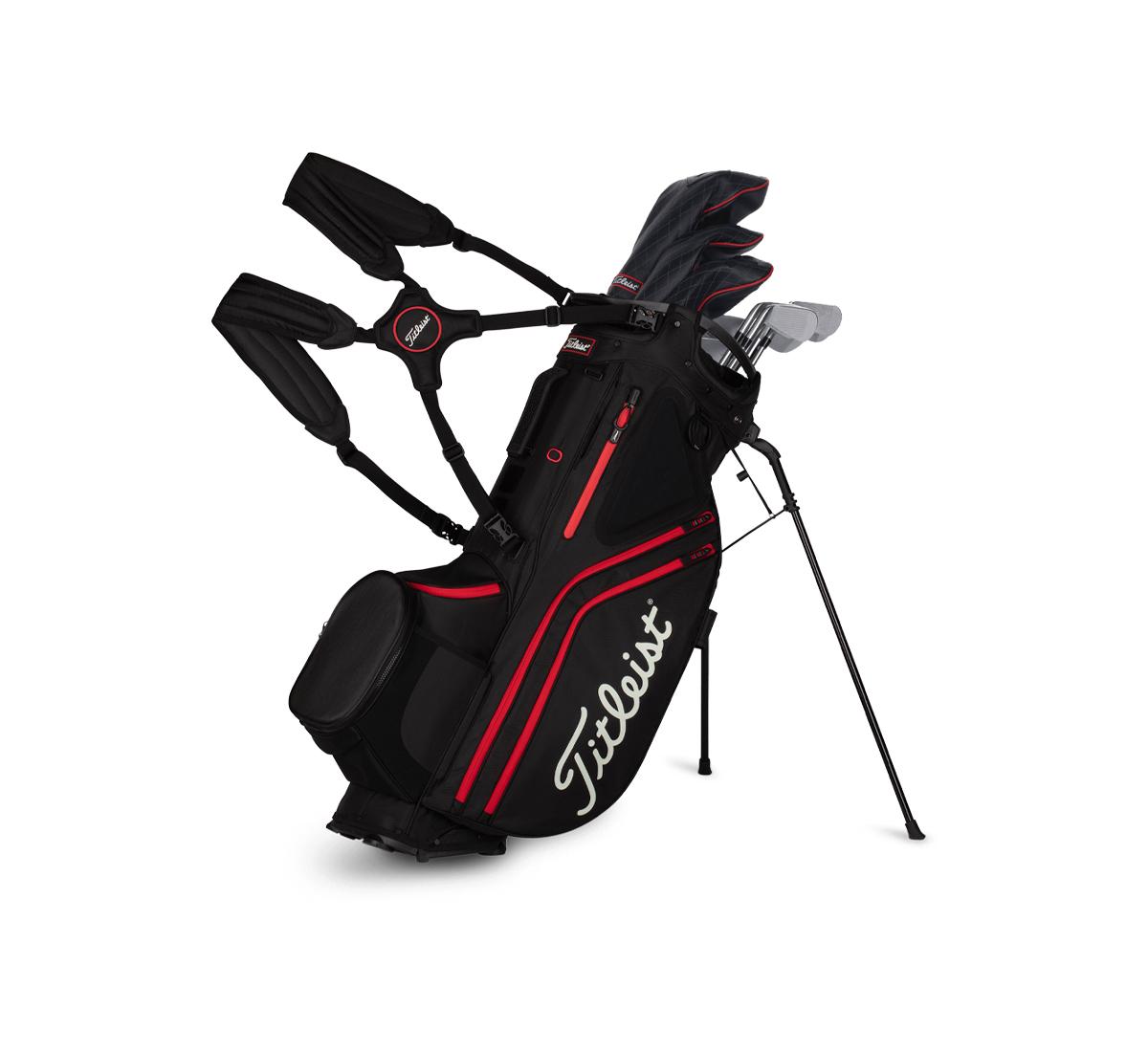 Titleist Cart 14 StaDry Golf Cart Bag Charcoal/Grey/White