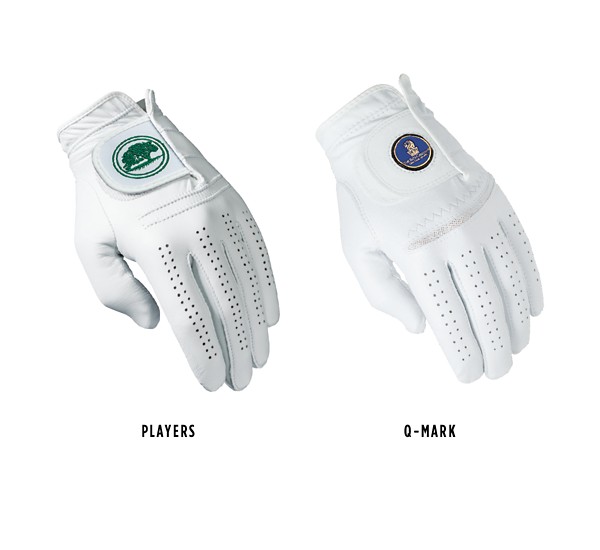 Location Options for Titleist Custom Golf Gloves