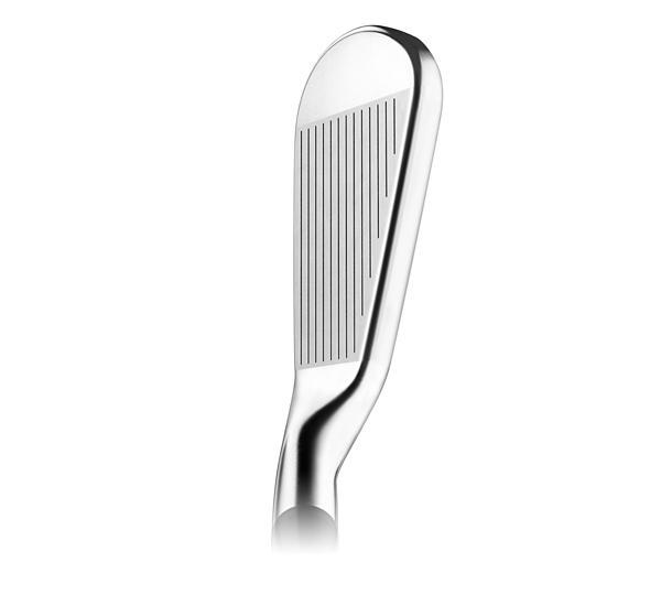 Titleist T300 Iron head shot in the playing position