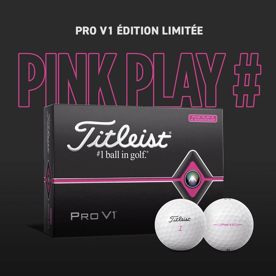 Pro V1 Edition Limitée Pink Play