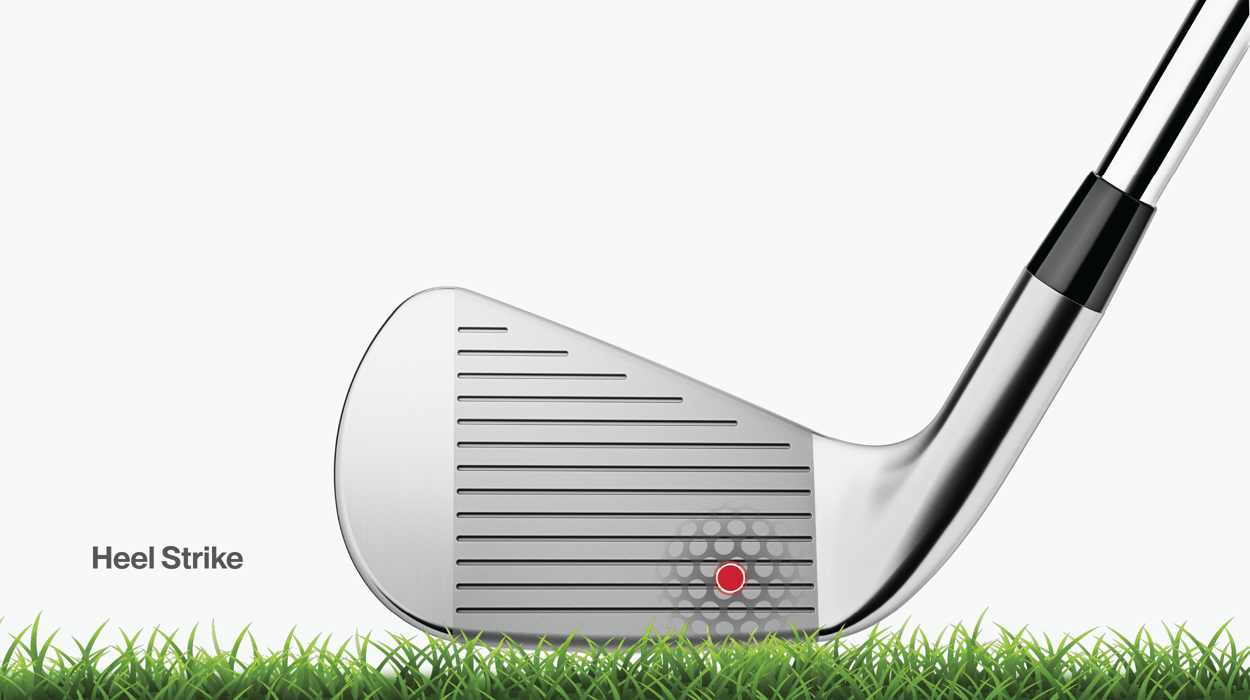 Clubface Contact Location: Heel