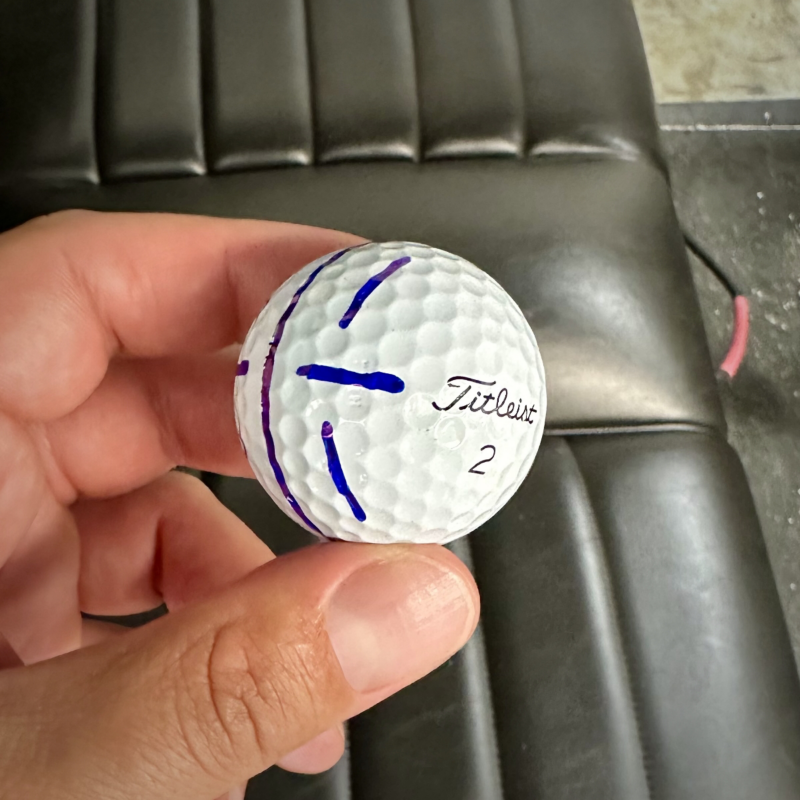 How Do you Mark Your Titleist