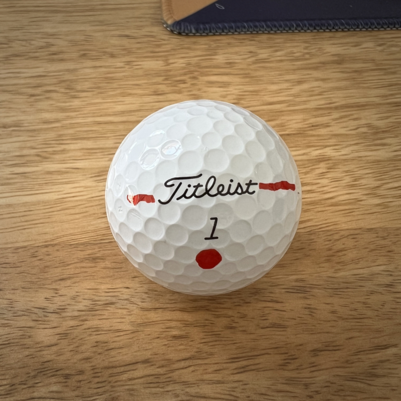 How Do you Mark Your Titleist