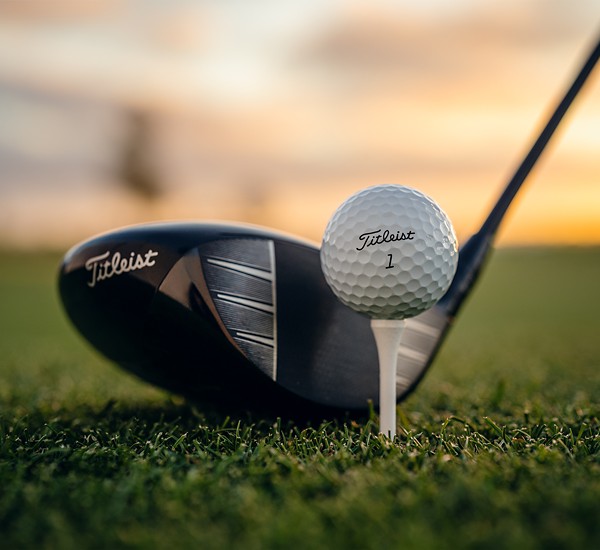 GT Driver and Pro V1 on Tee