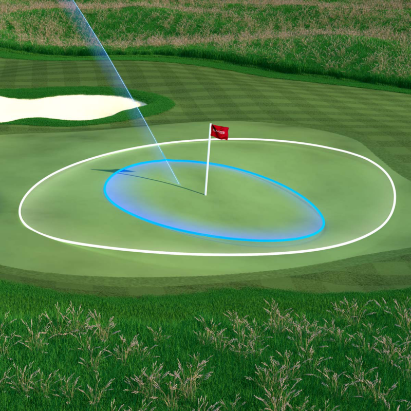 Los Wedges SM9 permiten al golfista golpear la bola más cerca del hoyo.