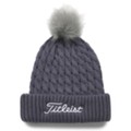 Cable Knit Pom Pom