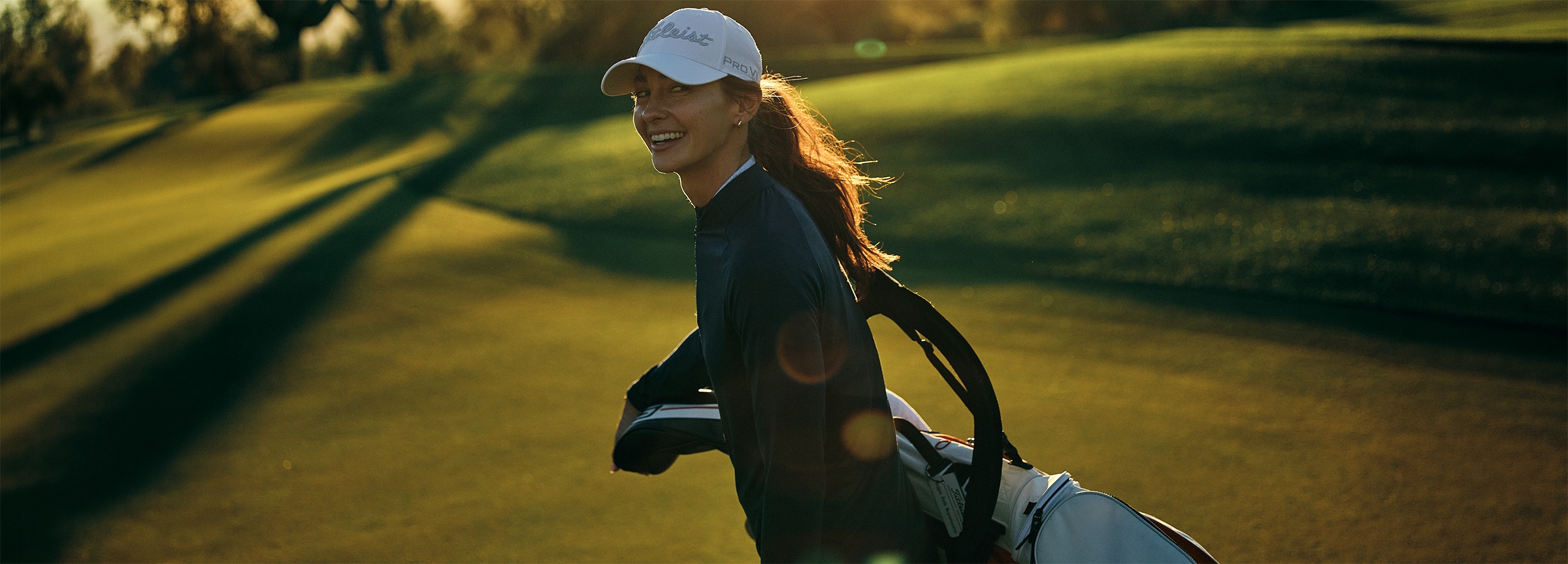 Woman golfer