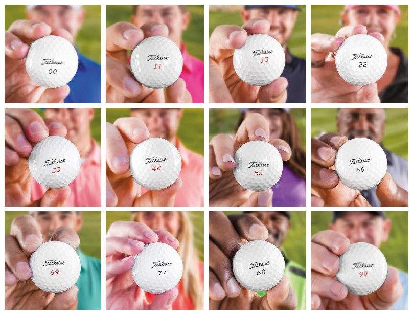 Pro V1 et Pro V1x : Numéros Spéciaux
