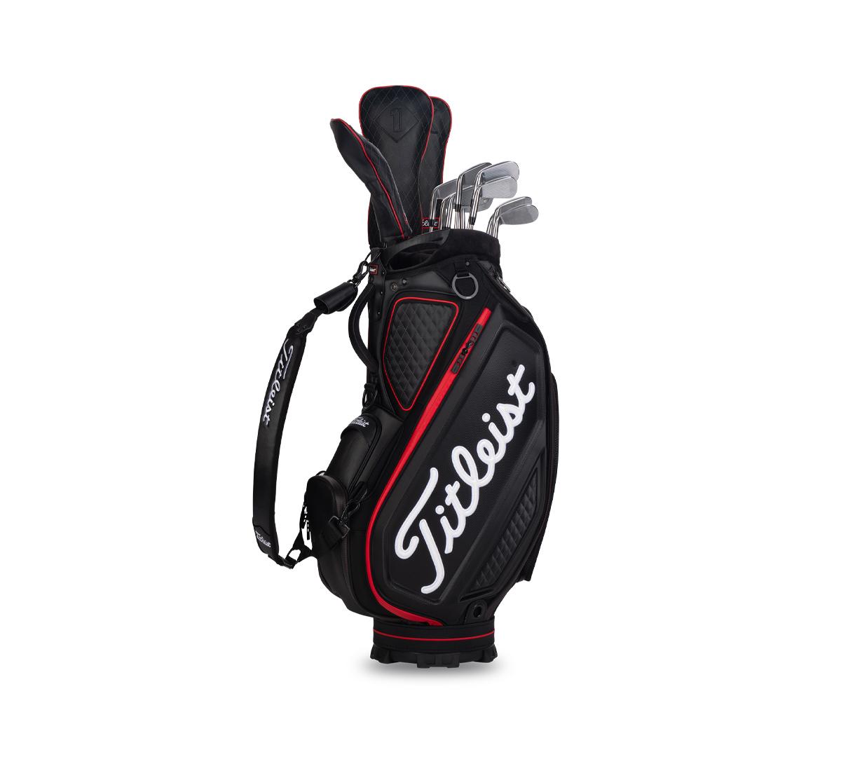 pga tour game bag set up