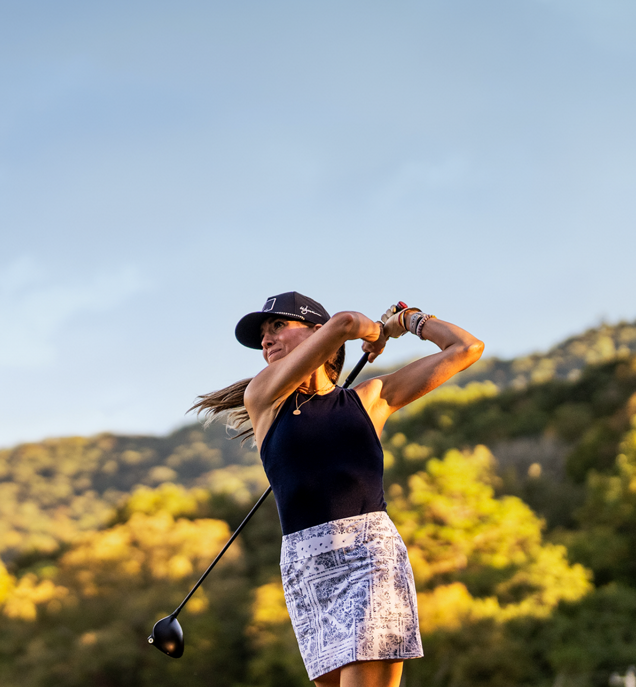Woman golfer