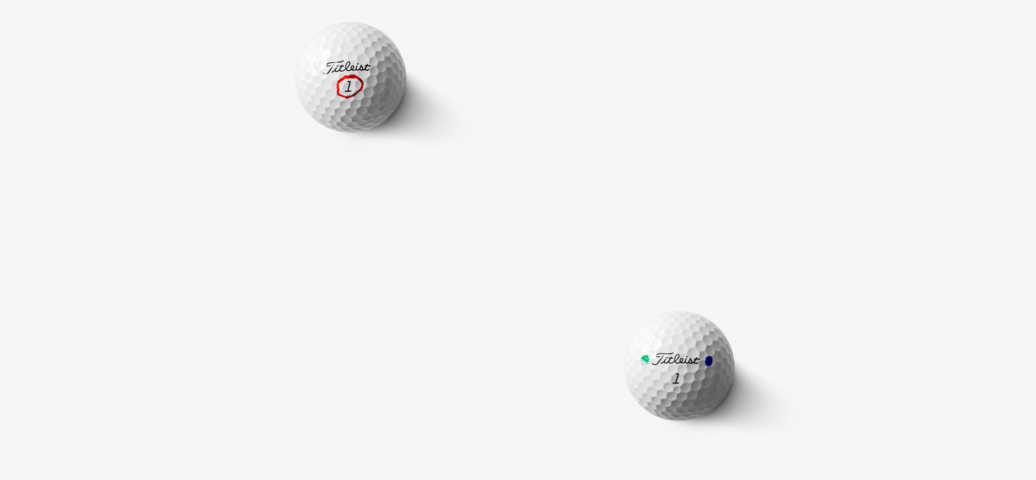 How do you mark your Titleist photo