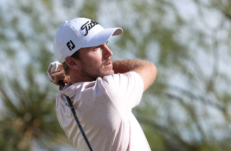 Men's White Performance Golf Hat