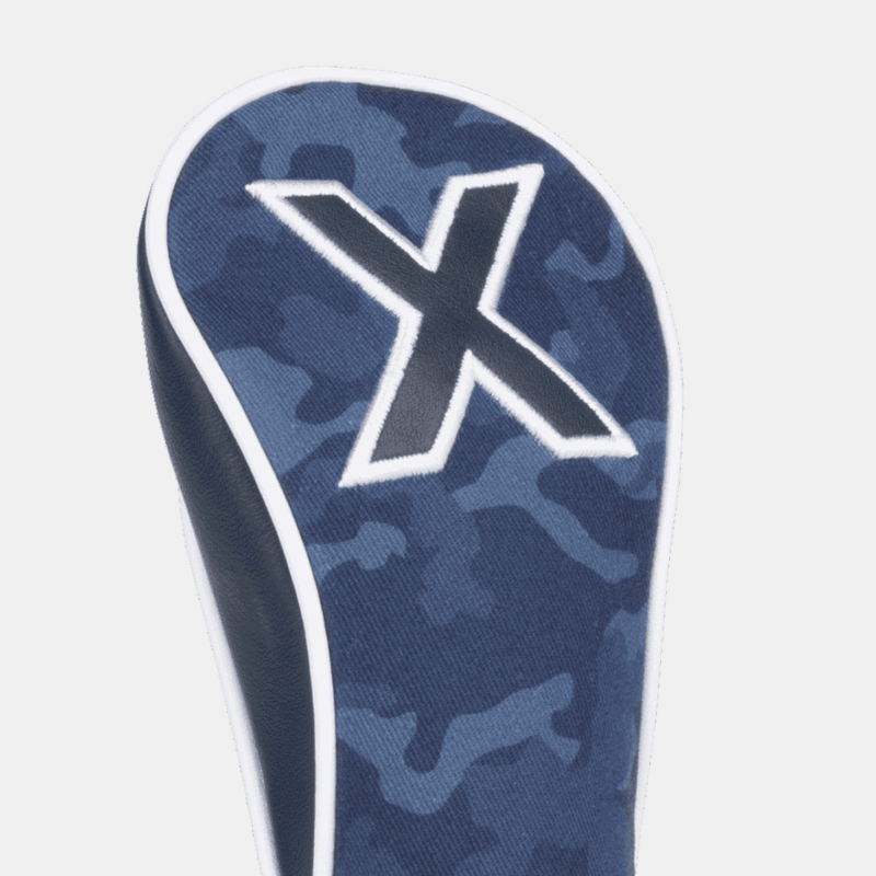 Navy Camo Leather & Cotton Twill Headcover | Titleist Golf Navy Camo Leather & Cotton Twill Headcover | Titleist Golf