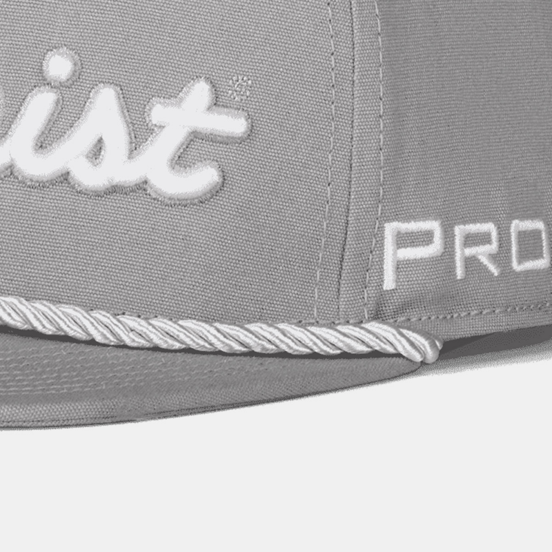 Titleist Tour Rope Flat Bill Braided Rope Detail