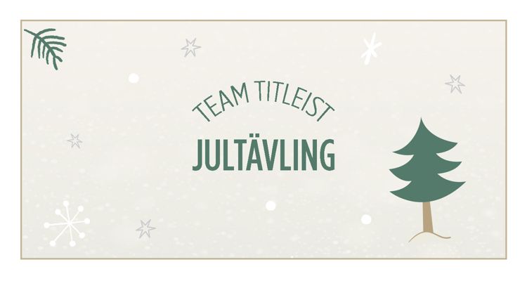 Team Titleist Jultävling