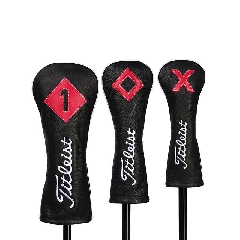 Leather Golf Club Head Covers Titleist