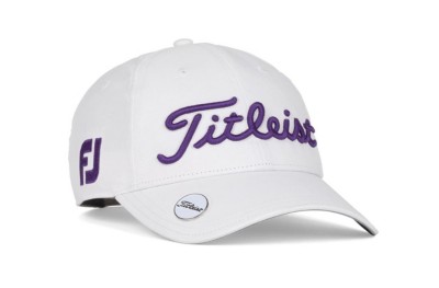 purple titleist hat
