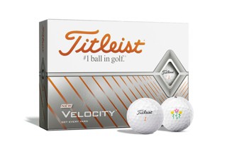 Titleist Velocity Valentine's Day Golf Ball