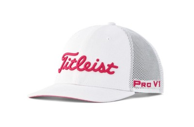 titleist mesh fitted hat