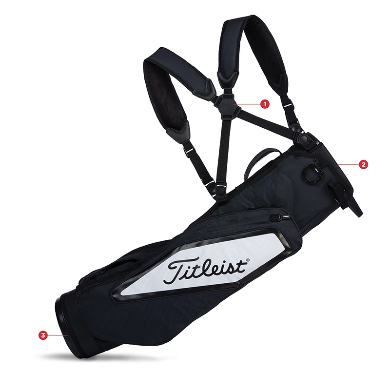 Titleist Golf Bag Strap Literacy Basics