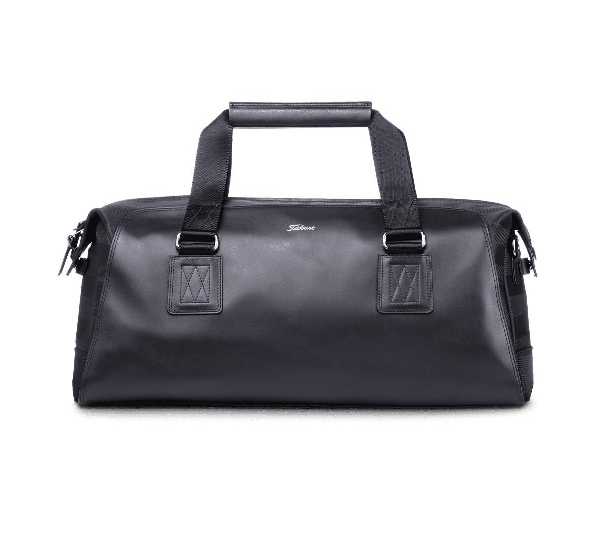 Premium Jetsetter Leather Golf Travel Bag Titleist