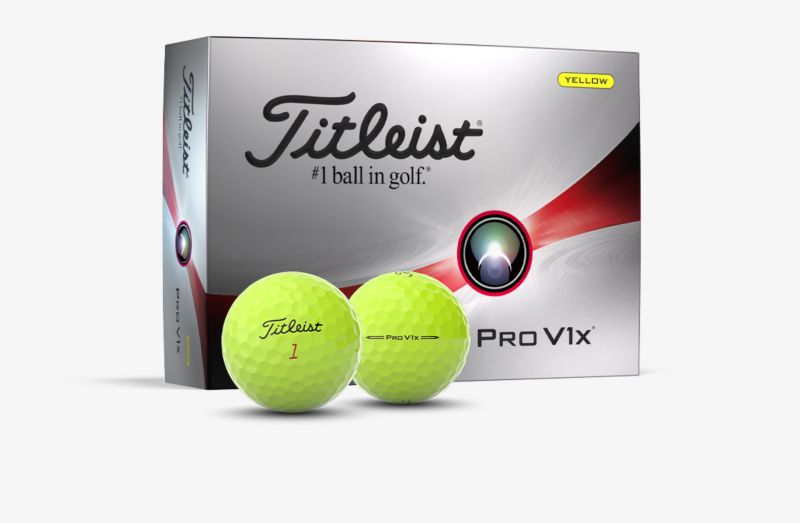 Buy Titleist Pro V1x Left Dash | High Flight, Low Spin Golf Balls