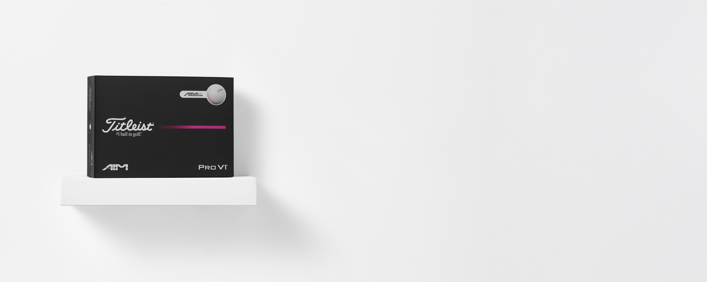 Pro V1 AIM Enhanced Pink
