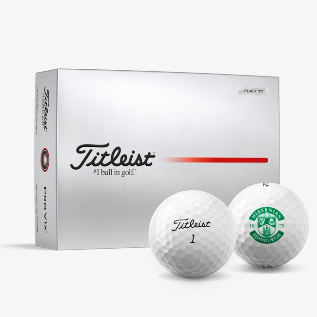 Hibs FC logo golf balls