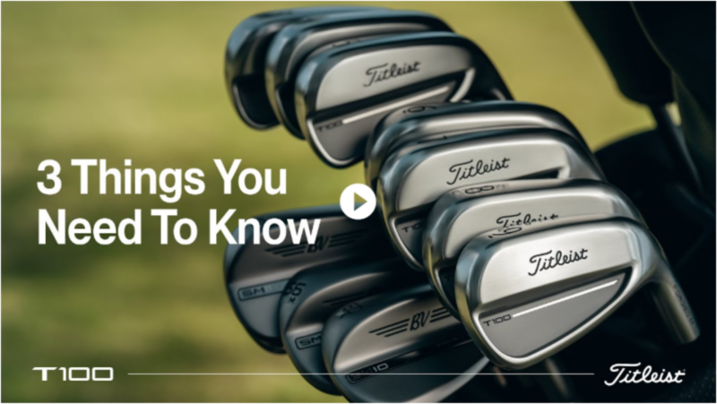 Titleist T-Series | Drei Dinge, die Du wissen solltest | T100