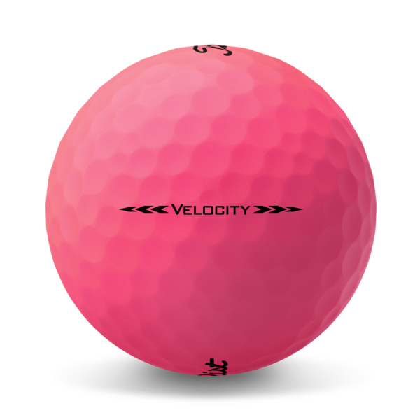 Velocity Matte Pink Side Stamp