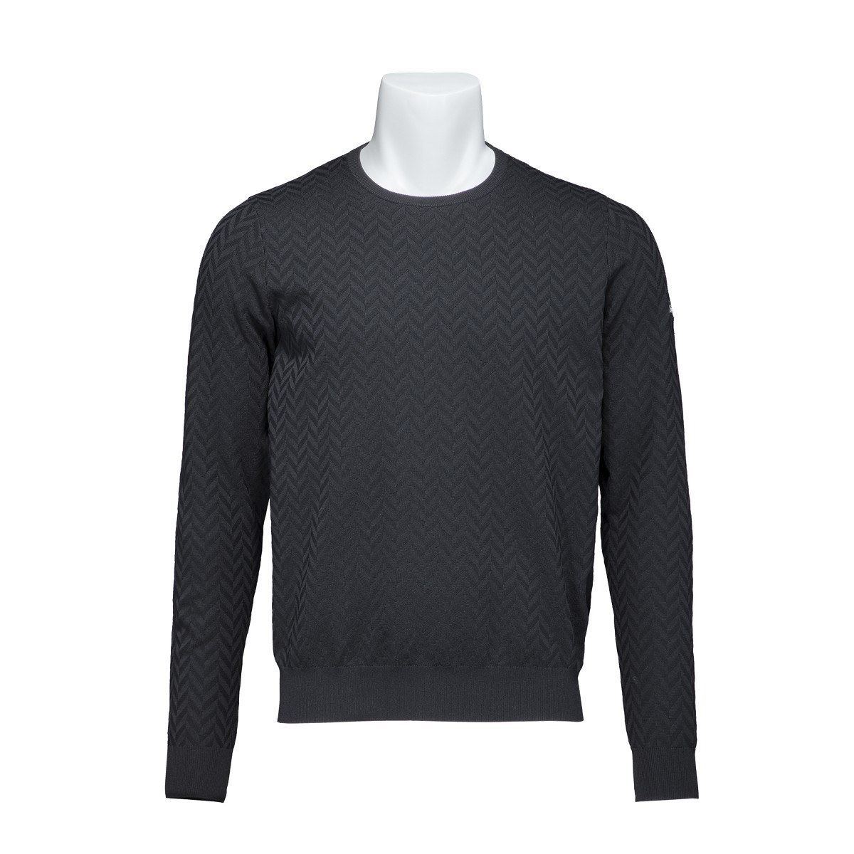 クルーネックニット