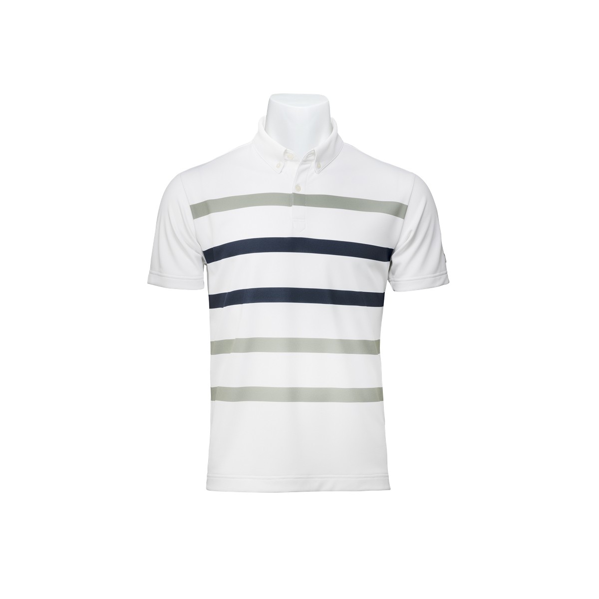 ハニカムリバースプリントシャツ