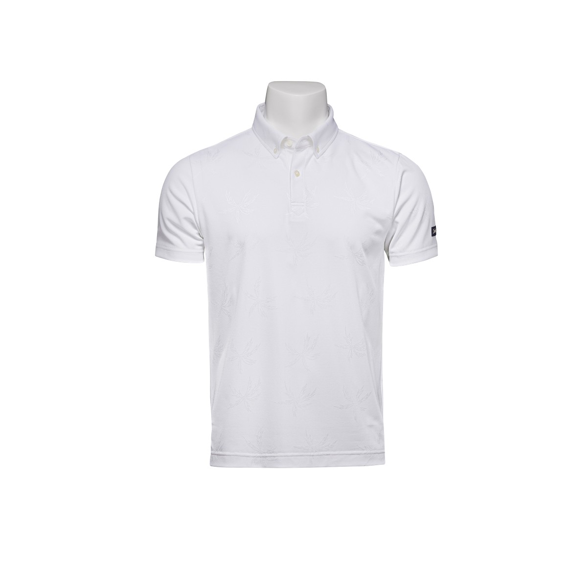 リーフジャカードシャツ