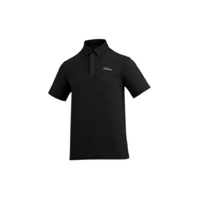 Woven Placket Polo