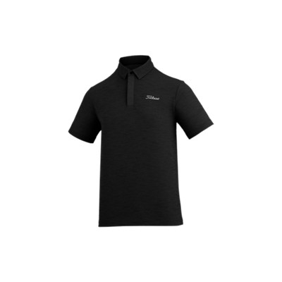 Woven Placket Polo