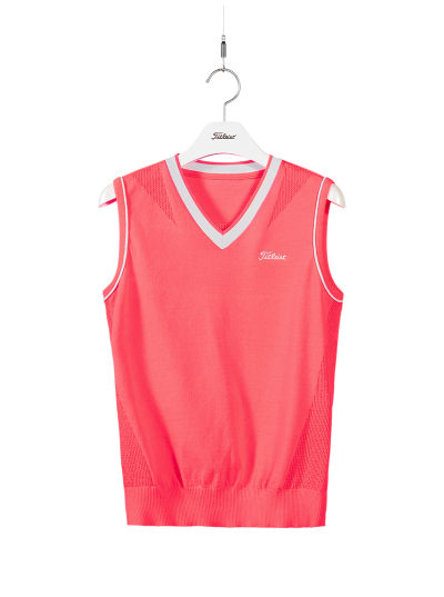 Women's Color Point Knit Vest