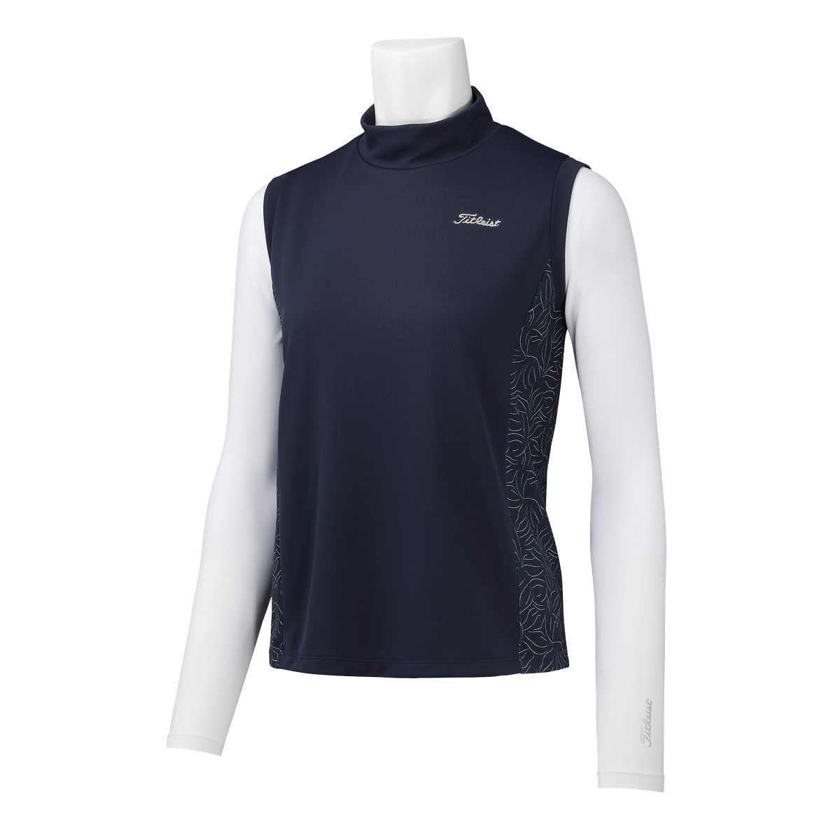 ウィメンズ ノースリーブモックシャツ　ボレロ付き