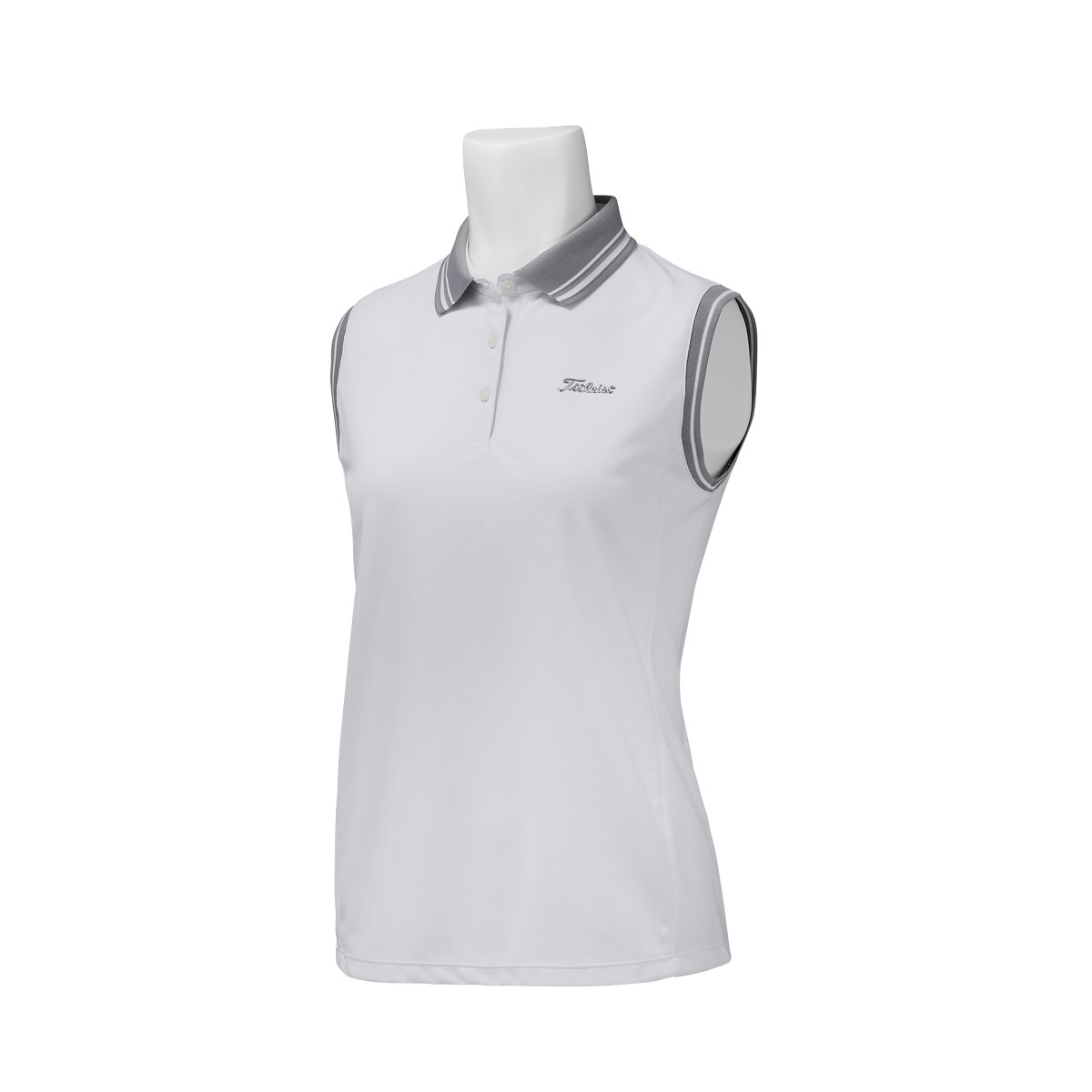 ウィメンズ ハイゲージカノコノースリーブポロシャツ