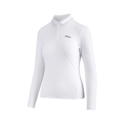 Women's Basic LS Polo Shirt