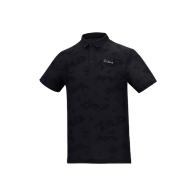 Printed Mesh SS Polo