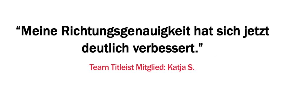 Team Titleist Member Katja