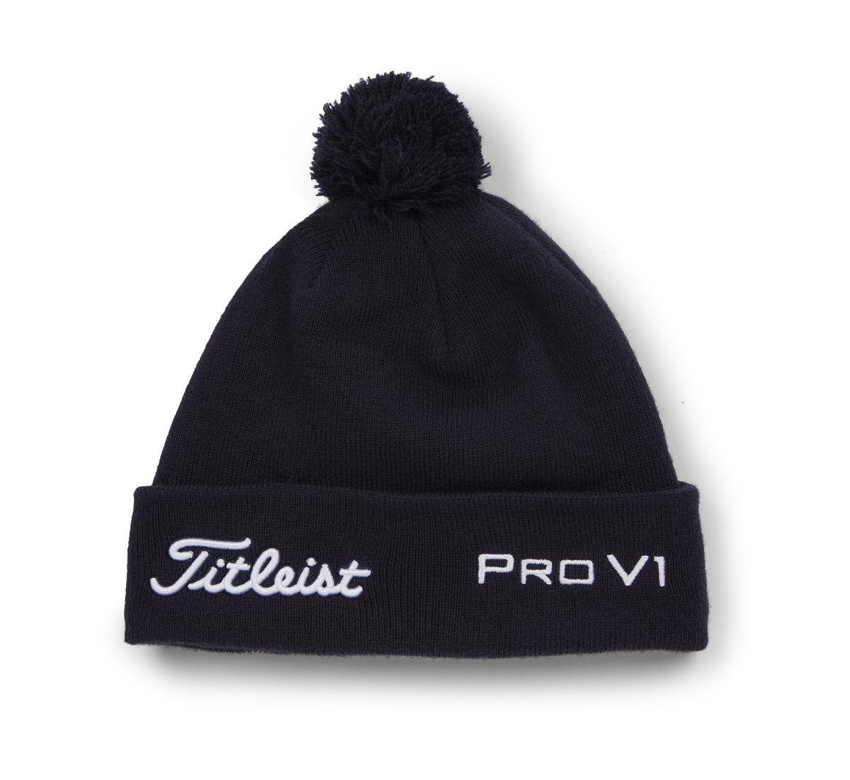Titleist Tour Pom Pom Golf Beanie – Navy Titleist Tour Pom Pom Golf Beanie – Navy