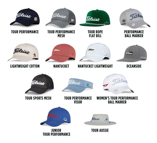 Golf store hat brands