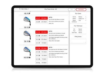 Vokey Wedge Fitting App